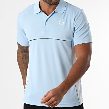 Sergio Tacchini - Polo de manga corta Deriva 41014 Azul claro