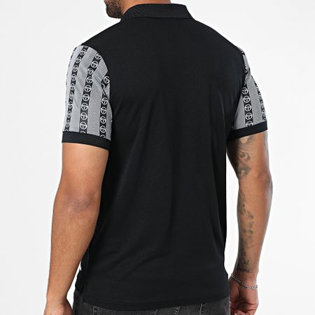 Sergio Tacchini - Polo de manga corta Morgana 41042 Negro Blanco