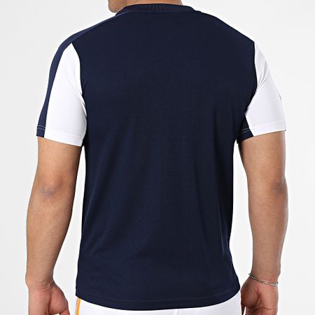 Sergio Tacchini - Alata Denso 41051 41124 Azul Blanco Naranja Camiseta Y Pantalones De Jogging Set