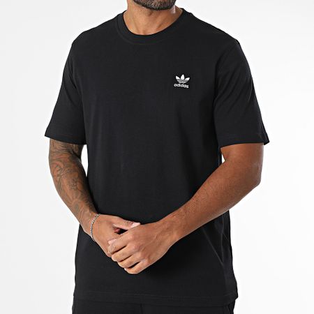 Adidas Originals - Conjunto de camiseta y pantalón corto Trefoil Essential JI8545 IY8520 Negro