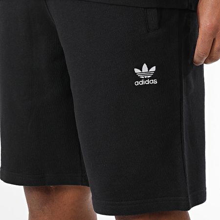Adidas Originals - Conjunto de camiseta y pantalón corto Trefoil Essential JI8545 IY8520 Negro
