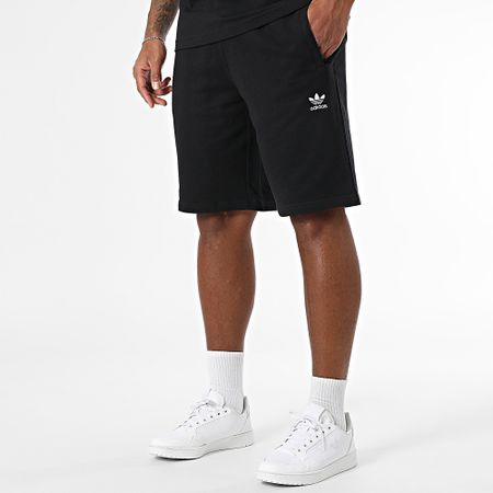 Adidas Originals - Conjunto de camiseta y pantalón corto Trefoil Essential JI8545 IY8520 Negro