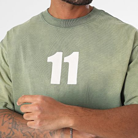 MTX - Camiseta Oversize Visuel 11 Caqui Verde