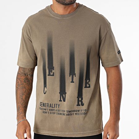 MTX - Camiseta oversize verde caqui
