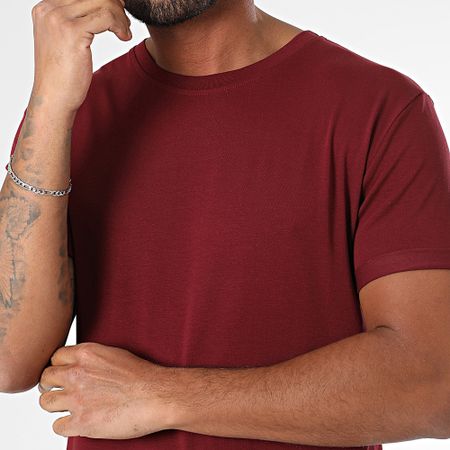 Frilivin - Camiseta oversize 050 Burdeos