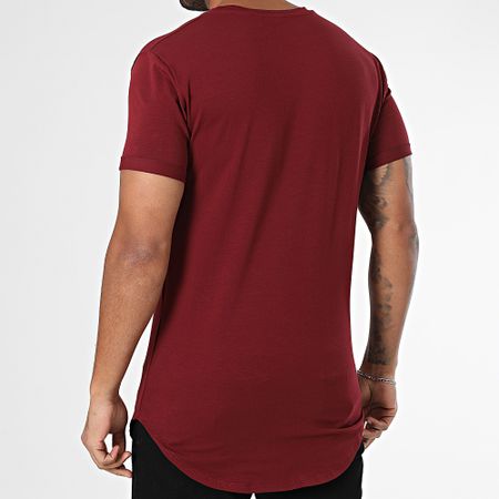 Frilivin - Camiseta oversize 050 Burdeos