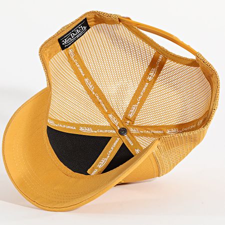 Von Dutch - Gorra Trucker Log Amarillo Mostaza