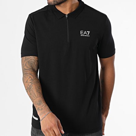 EA7 Emporio Armani - Polo de manga corta 7M000125-AF13956 Negro