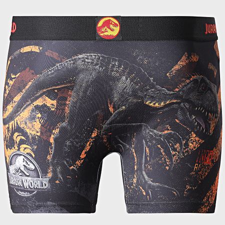 Freegun - Jurassic World Calzoncillos Negro Naranja