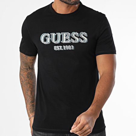 Guess - Slim Tee M5GI07-I3Z14 Negro