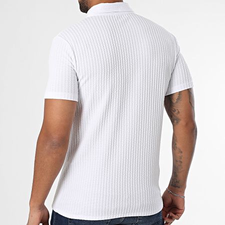 Uniplay - Polo Manga Corta Rayas 182 Blanco