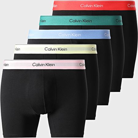 Calvin Klein - Pack De 5 LV00NB4231 Boxers Negros