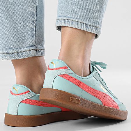 Puma - Mujer Club II Zapatillas Era 397447 Ether Safe Lake Peach Frost