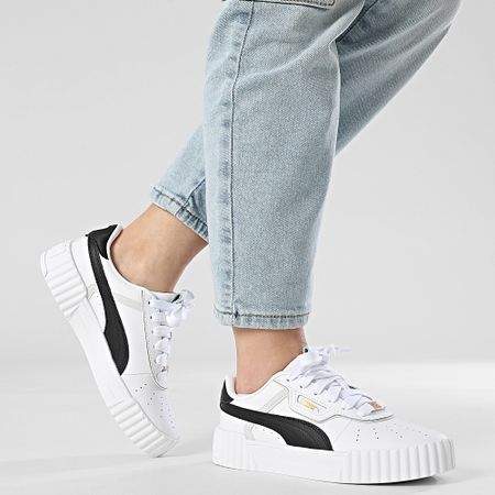 Puma - Carina 3.0 Luxe Zapatillas Mujer 400724 Puma Blanco Puma Negro