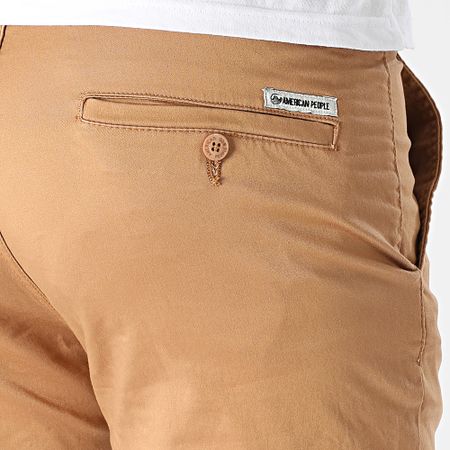 American People - Pantalón Chino Motor 111-01 Camel