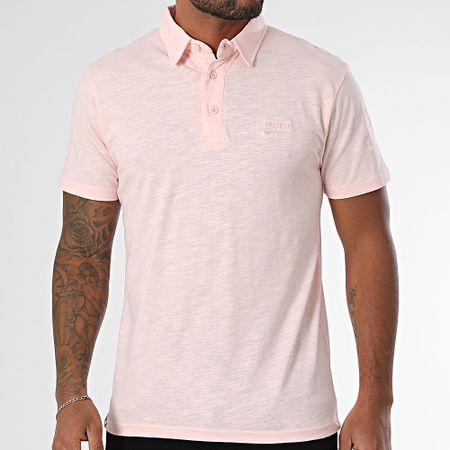 American People - Polo de manga corta Pollux rosa