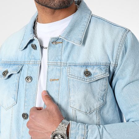 LBO - Lavado azul 3797 Conjunto de chaqueta y vaqueros Cargo Fit