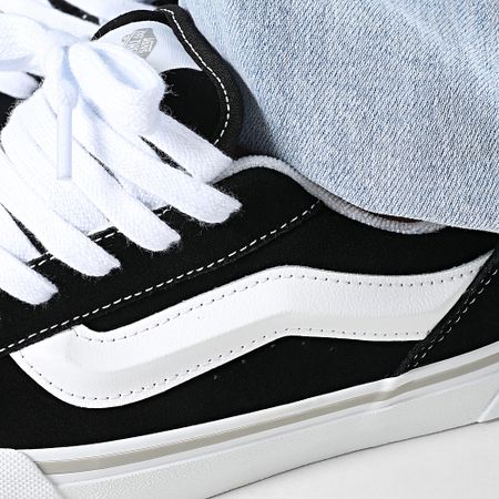 Vans - Zapatillas Mujer Knu Skool D2TMCG1 Negro Blanco