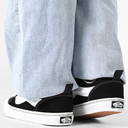 Vans - Zapatillas Mujer Knu Skool D2TMCG1 Negro Blanco