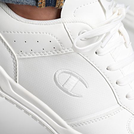 Champion - Zapatillas Cly 400 S22402 Triple Blanco