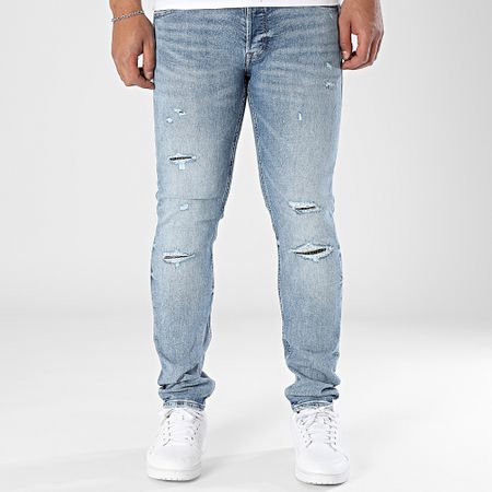 Jack And Jones - Vaqueros Glenn Original Blue Denim Slim