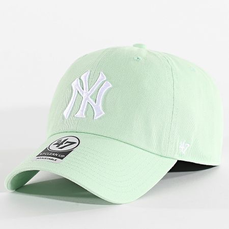 '47 Brand - Gorra Clean Up NY Yankees RGW17GWS Verde claro