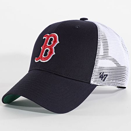 '47 Brand - Boston Red Sox MVP Trucker Cap Azul Marino Blanco