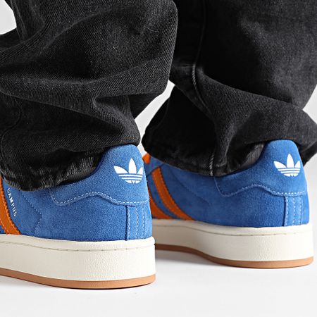 Adidas Originals - Campus 00s Zapatillas JH8058 Collegiate Royal Naranja Brillante Off White
