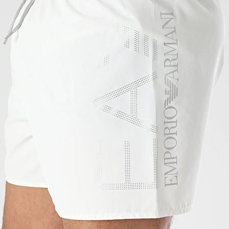 EA7 Emporio Armani - Shorts de baño 7M000550-AF14497 Blanco
