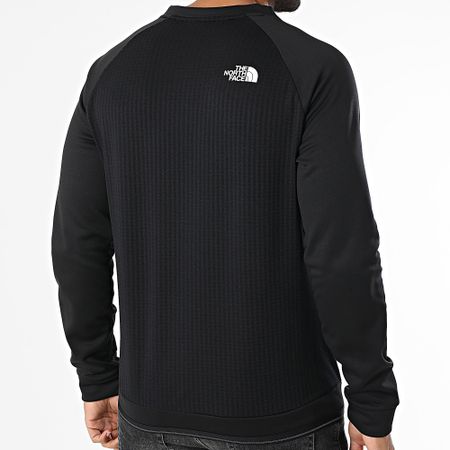 The North Face - Sudadera polar de cuello redondo A8BFN Negro