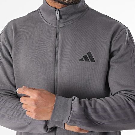 Adidas Performance - Chándal 3 rayas JI8881 Gris marengo