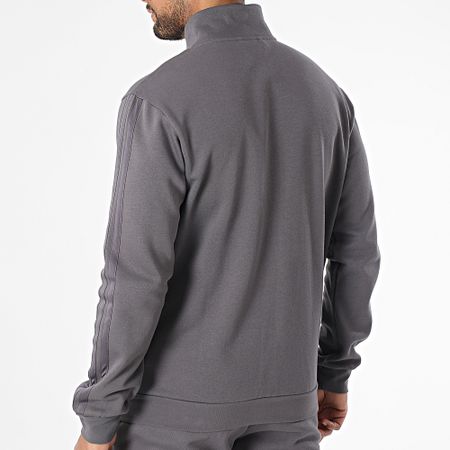 Adidas Performance - Chándal 3 rayas JI8881 Gris marengo
