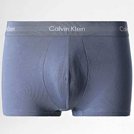 Calvin Klein - Set De 3 Boxers U2664G Azul Marino Celeste Salmón