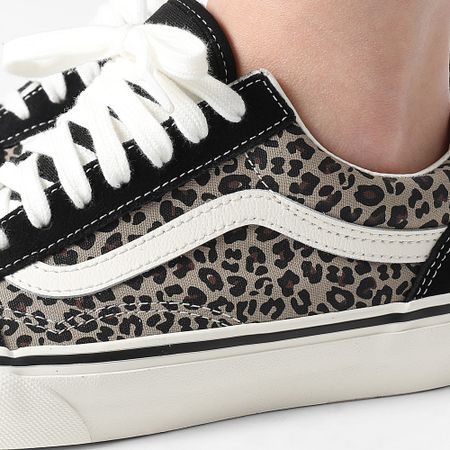 Vans - Old Skool Zapatillas Mujer D6WYY61 Negro Leopardo