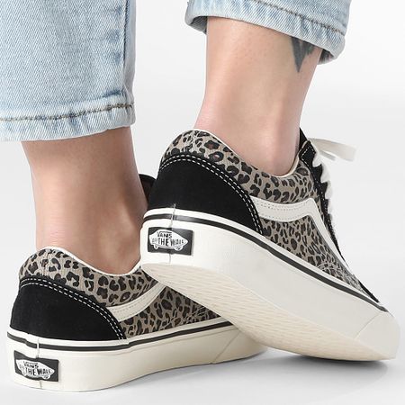 Vans - Old Skool Zapatillas Mujer D6WYY61 Negro Leopardo
