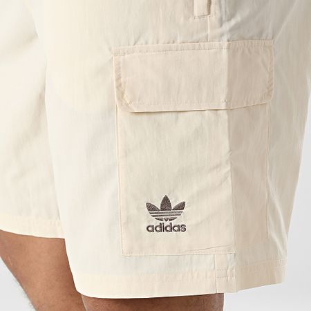 Adidas Originals - Pantalones cortos Essential Woven Cargo JP4784 Beige