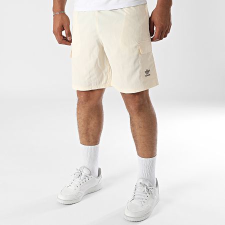 Adidas Originals - Pantalones cortos Essential Woven Cargo JP4784 Beige