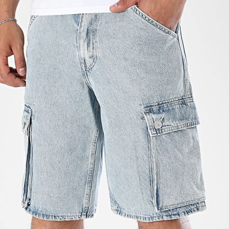 Levi's - Cargo Short Baggy Fit Vaqueros 001GU Lavado Azul