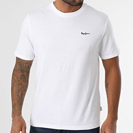 Pepe Jeans - Back Clag Tee PM509921 Blanco