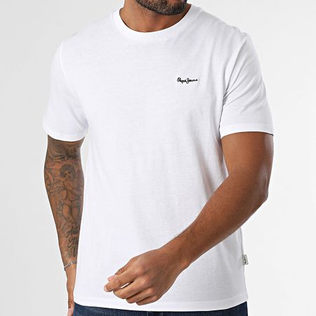 Pepe Jeans - Back Clag Tee PM509921 Blanco