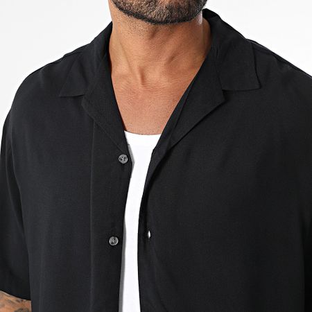 Jack And Jones - Camisa de manga corta Jeff Negra