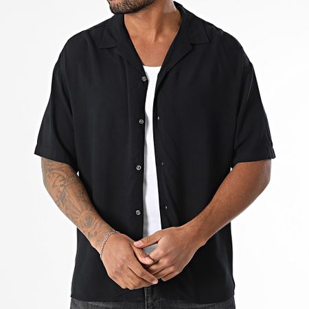 Jack And Jones - Camisa de manga corta Jeff Negra