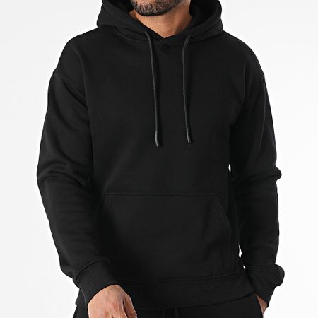 Classic Series - O38 Conjunto de sudadera con capucha y pantalón de chándal negro