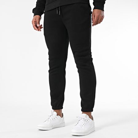 Classic Series - O38 Conjunto de sudadera con capucha y pantalón de chándal negro