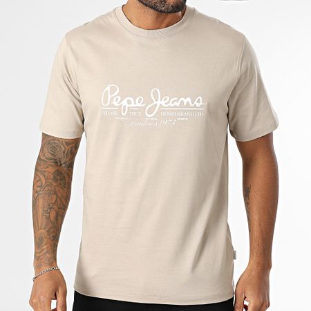 Pepe Jeans - Camiseta Dumas PM509769 Beige