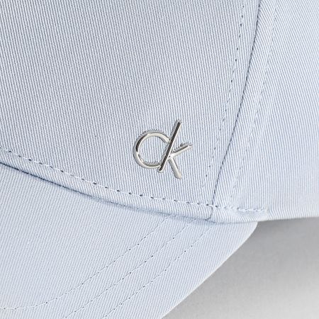 Calvin Klein - Gorra CK Metal Cotton 3102 Azul claro