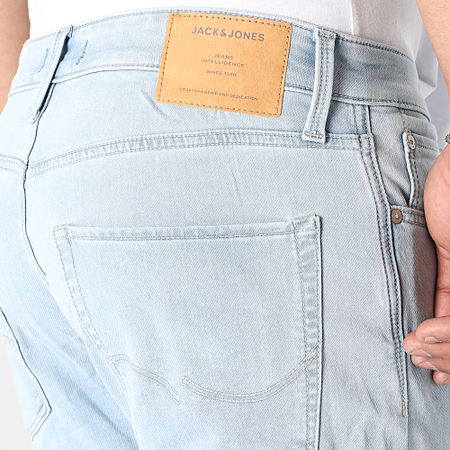 Jack And Jones - Rick Icon Regular Fit Jean Shorts Lavado Azul