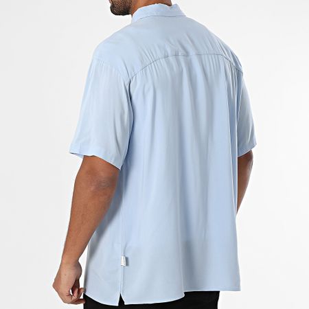 Jack And Jones - Camisa Joshua de manga corta azul claro