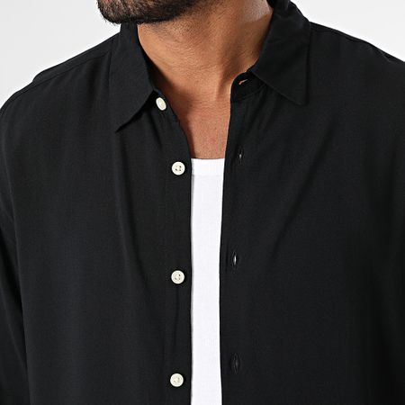 Jack And Jones - Camisa de manga corta Joshua Negra