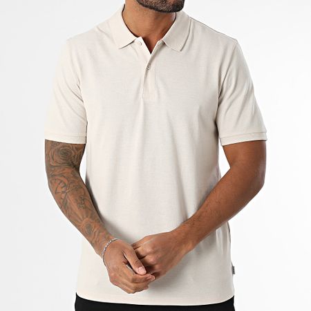 Jack And Jones - Polo de manga corta Kane Beige